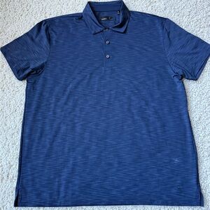 Quieti Men's Blue Polo Shirt